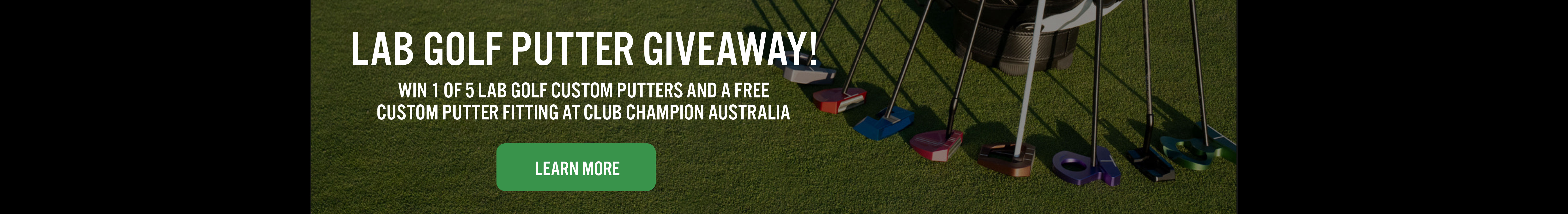 $50 DRIVER, WEDGE, OR PUTTER FITTINGS with custom club purchase*