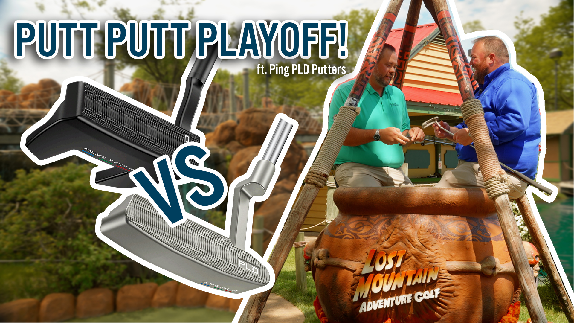 Putt Putt Playoff with the Ping PLD Putter